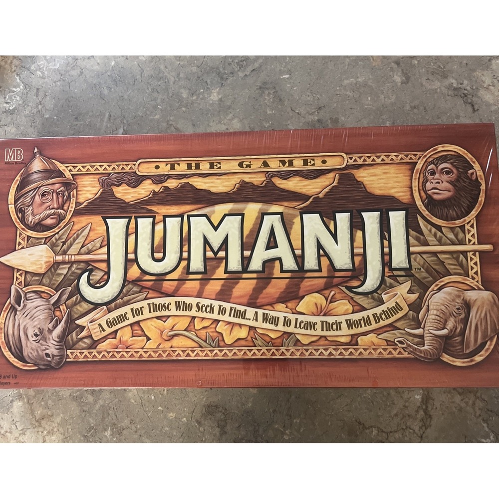 1995 JUMANJI Board Game Sealed